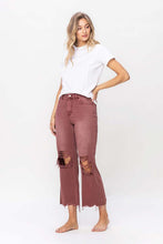 Load image into Gallery viewer, VERVET by Flying Monkey 90S VINTAGE HIGH RISE CROP FLARE JEAN