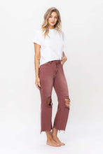 Load image into Gallery viewer, VERVET by Flying Monkey 90S VINTAGE HIGH RISE CROP FLARE JEAN