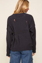 Load image into Gallery viewer, TIMING Distressed USA Logo Sweater