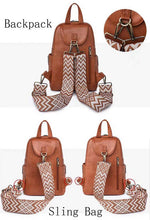 Load image into Gallery viewer, Alba Convertible Backpack Sling