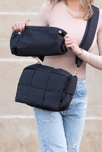 Load image into Gallery viewer, Fold-Over Puffer Crossbody Plus Pouch