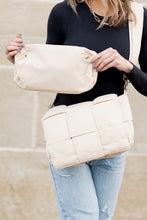 Load image into Gallery viewer, Fold-Over Puffer Crossbody Plus Pouch