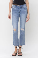 Load image into Gallery viewer, VERVET by Flying Monkey Mid Rise Kick Flare Jeans