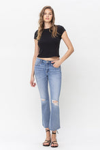 Load image into Gallery viewer, VERVET by Flying Monkey Mid Rise Kick Flare Jeans