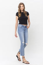 Load image into Gallery viewer, VERVET by Flying Monkey Mid Rise Kick Flare Jeans