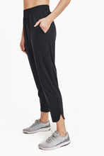 Load image into Gallery viewer, Mono B Athleisure Joggers with Curved Notch Hem