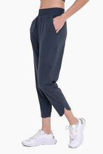 Load image into Gallery viewer, Mono B Athleisure Joggers with Curved Notch Hem