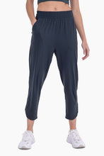 Load image into Gallery viewer, Mono B Athleisure Joggers with Curved Notch Hem