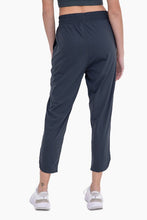 Load image into Gallery viewer, Mono B Athleisure Joggers with Curved Notch Hem