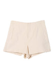 Lilou Straight high waisted slant pocket line shorts