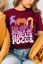 Load image into Gallery viewer, IT&#39;S JUST A BUNCH OF HOCUS POCUS SHORT SLEEVE