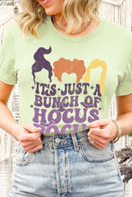 Load image into Gallery viewer, IT&#39;S JUST A BUNCH OF HOCUS POCUS SHORT SLEEVE