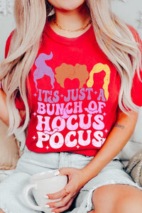 IT'S JUST A BUNCH OF HOCUS POCUS SHORT SLEEVE