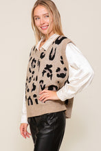 Load image into Gallery viewer, Lumiere Leopard Vest