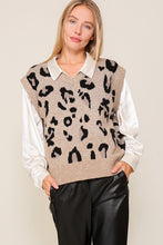 Load image into Gallery viewer, Lumiere Leopard Vest