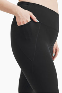 Mono B Curvy Tapered Band Essential High Waist Leggings