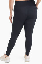 Load image into Gallery viewer, Mono B Curvy Tapered Band Essential High Waist Leggings