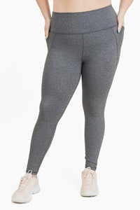 Mono B Curvy Tapered Band Essential High Waist Leggings