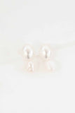 Double Pearl Earrings