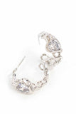 Lovoda Chain Heart Hoop Earrings