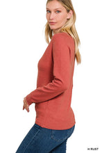 Load image into Gallery viewer, ZENANA Viscose Round Neck Basic Sweater