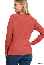 Load image into Gallery viewer, ZENANA Viscose Round Neck Basic Sweater