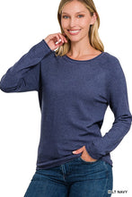 Load image into Gallery viewer, ZENANA Viscose Round Neck Basic Sweater