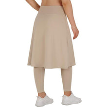 Load image into Gallery viewer, Long Knee Length Skirt with Full Leggings, SZ M, 1M-150B003