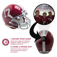 Load image into Gallery viewer, Alabama Crimson Tide College Football Collectible Mini Helmet - Picture Inside - FANZ Collectibles