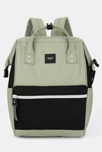 Load image into Gallery viewer, Himawari Water Resistant Canvas Backpack Bag with Side Pockets