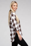 Ambiance Apparel Classic Plaid Flannel Shirt