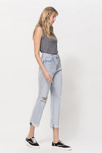 Load image into Gallery viewer, VERVET by Flying Monkey SUPER HIGH RELAXED CUFFED STRAIGHT JEAN