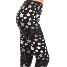 Load image into Gallery viewer, Leggings Depot Stars High Waisted Leggings, 15J-L064