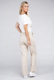 Ambiance Apparel Everyday Wear Elastic-Waist Cargo Pants