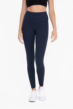 Load image into Gallery viewer, Mono B Tapered Band Essential Solid Highwaist Leggings