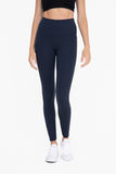 Mono B Tapered Band Essential Solid Highwaist Leggings