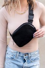 Load image into Gallery viewer, Lola Boucle Sherpa Sling/Belt Bag