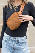 Load image into Gallery viewer, Lola Boucle Sherpa Sling/Belt Bag