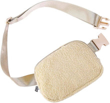 Load image into Gallery viewer, Lola Boucle Sherpa Sling/Belt Bag