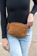 Load image into Gallery viewer, Lola Boucle Sherpa Sling/Belt Bag