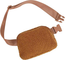 Load image into Gallery viewer, Lola Boucle Sherpa Sling/Belt Bag