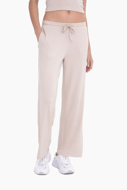 Mono B Mid-Rise Lounge Terry Pant