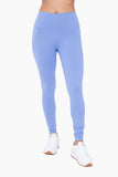 Mono B Tapered Band Essential Solid Highwaist Leggings