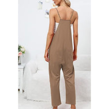 Load image into Gallery viewer, Loose Casual V Neck Jumpsuits Harem Long Pants Overalls, SIZE XL, 3I-137J001
