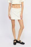 LOW RISE MINI SKORT