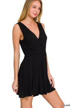 Load image into Gallery viewer, ZENANA Surplice Neckline Sleeveless Romper