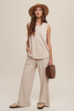 Listicle GIGIO Soft Knit Tank and Sweat Pant Set