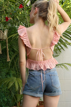 Load image into Gallery viewer, Lilou SL ruffled top with flare