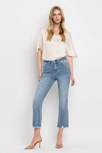 Load image into Gallery viewer, VERVET by Flying Monkey High Rise Crop Flare Jeans