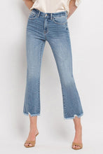 Load image into Gallery viewer, VERVET by Flying Monkey High Rise Crop Flare Jeans